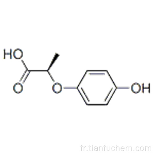 Acide propanoïque, 2- (4-hydroxyphénoxy) -, (57185552,2R) CAS 94050-90-5